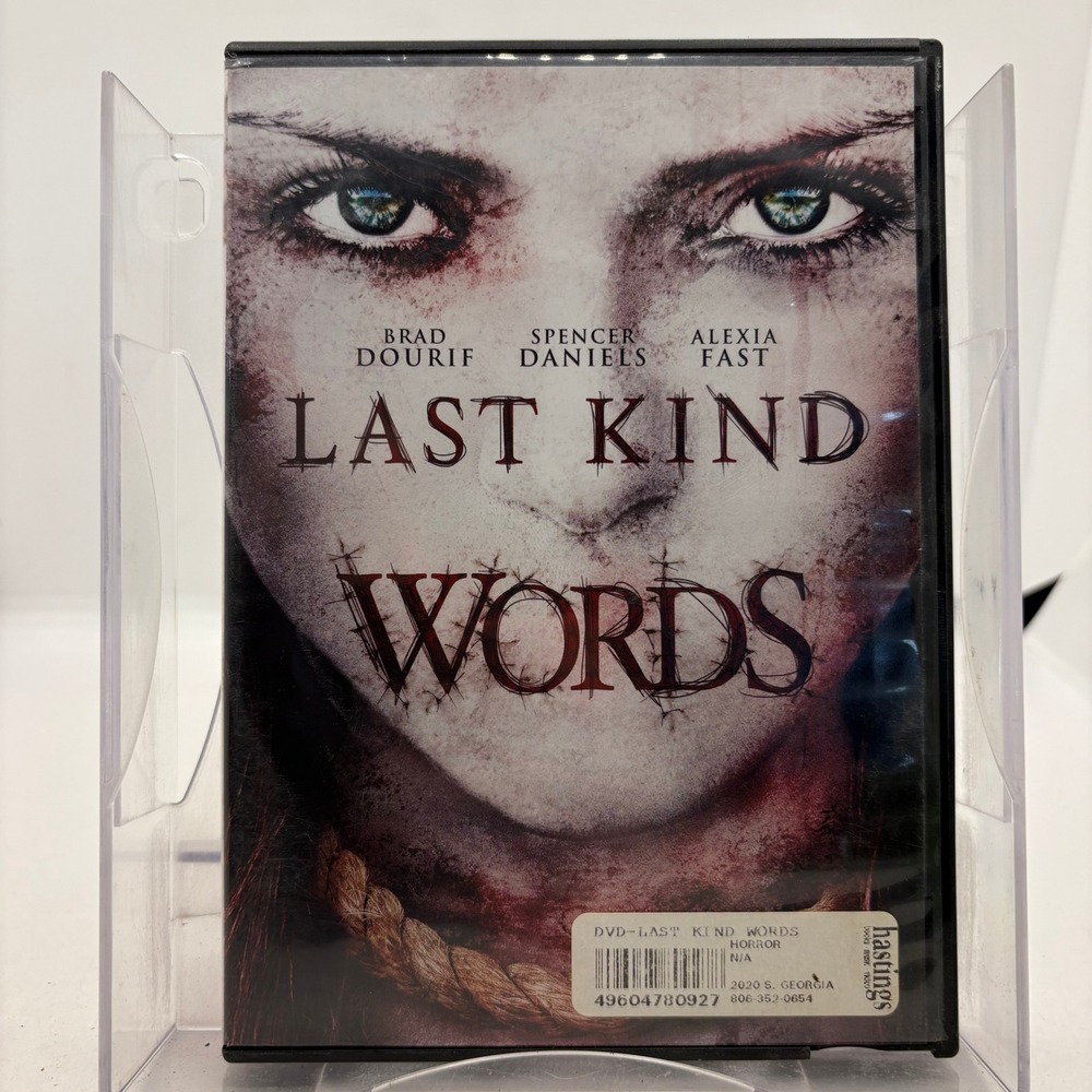 Last Kind Words DVD 2013 Horror Movie Brad Dourif Spencer Daniels RLJ
